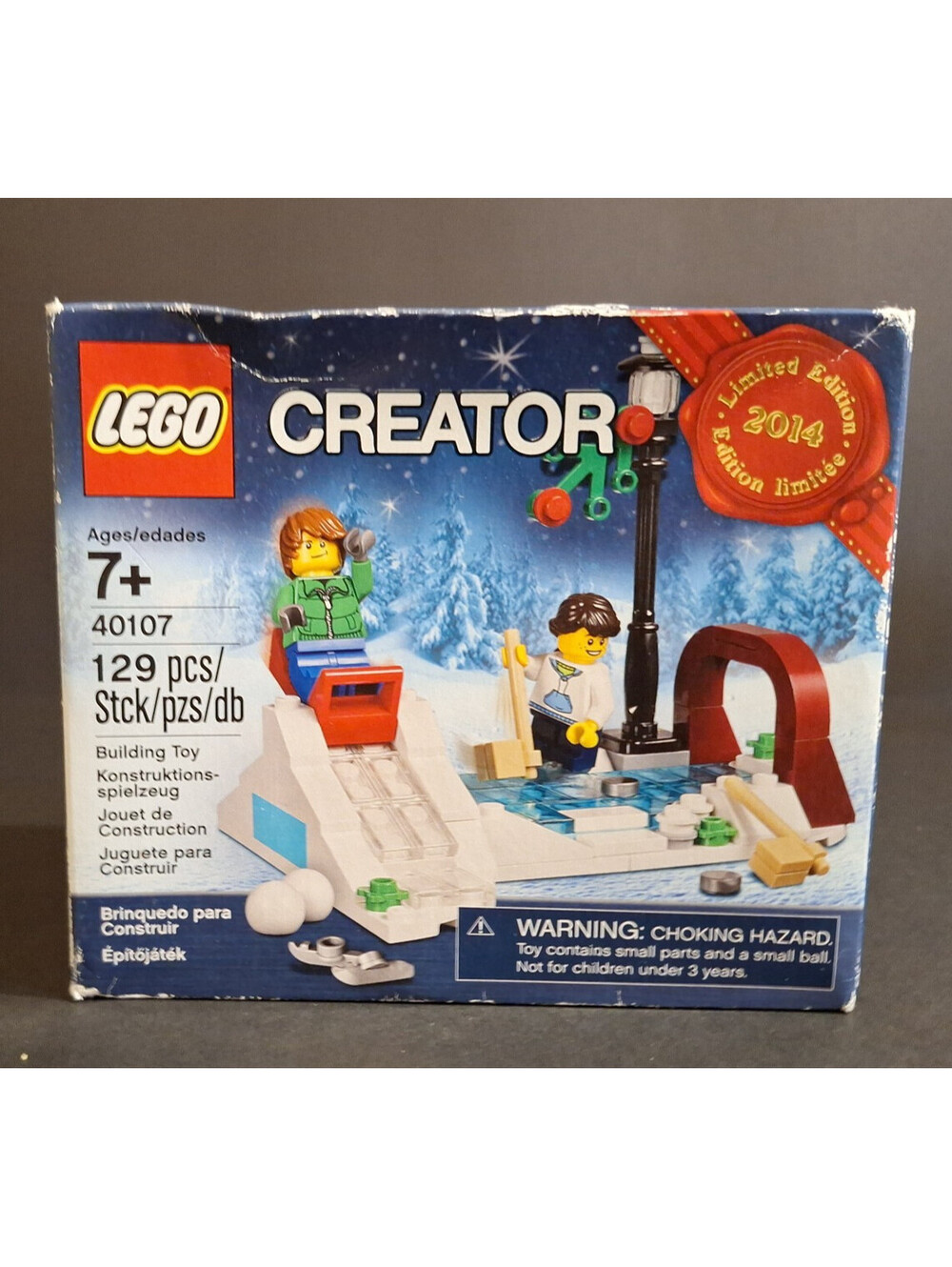LEGO CREATOR: Winter Skating Scene (40107) Sealed
